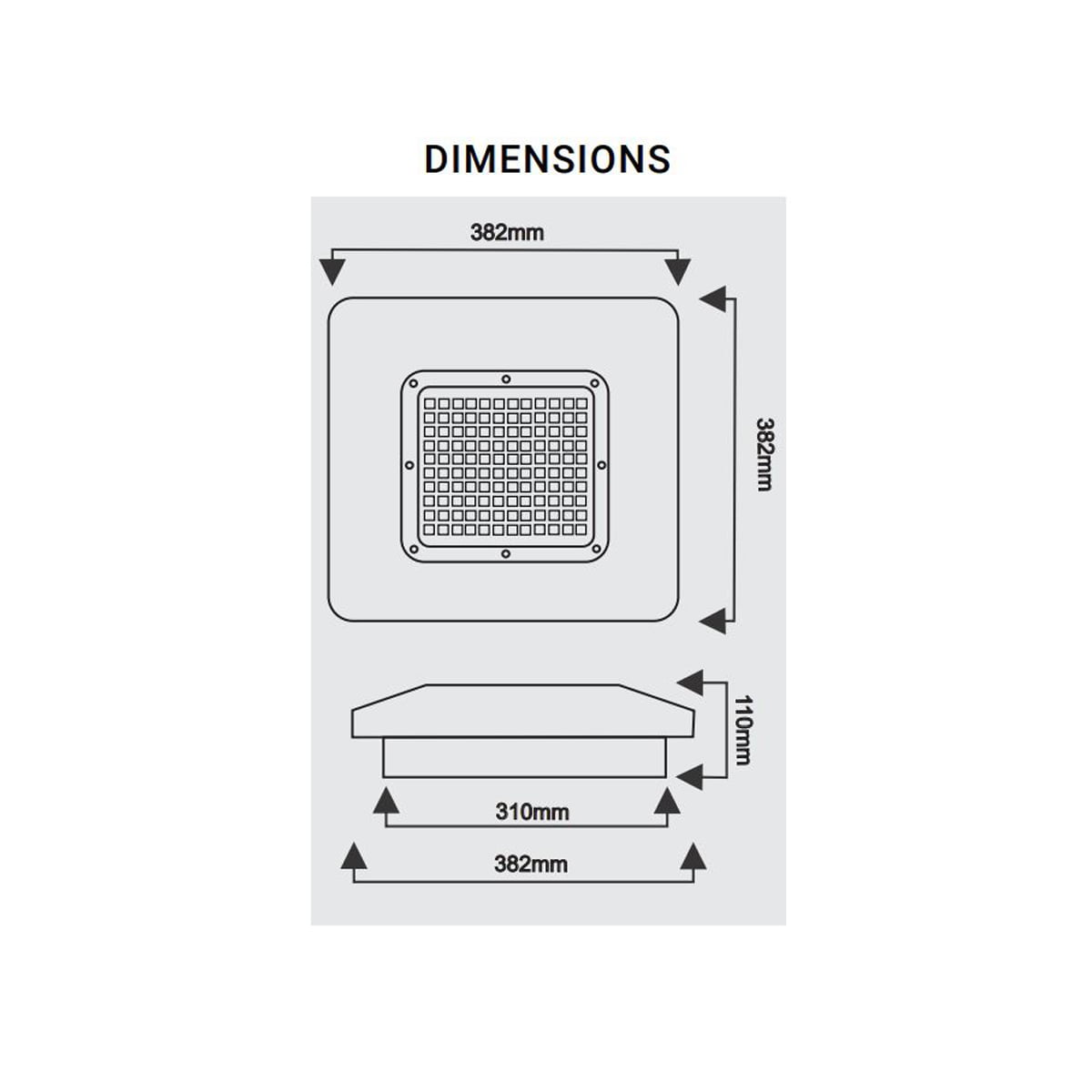 SYNERJI SYFLHPT CANOPY FITTING 150W
