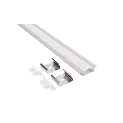 SYNERJI ALUMINIUM CHANNEL RECESSED 17X7X3MT