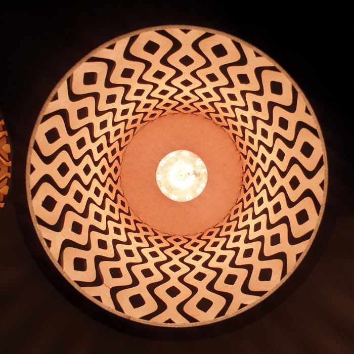 Wave Tube Lantern Light