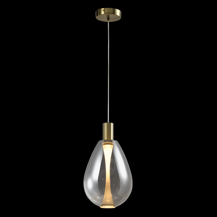 230v 5.4W LED Medium Balloon Glass Pendant