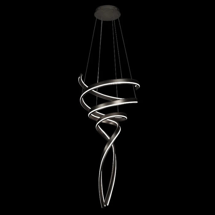 230v 120W LED Black Swan Pendant.