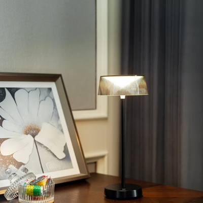 RECHARGEABLE KUSILE BLACK TABLE LAMP