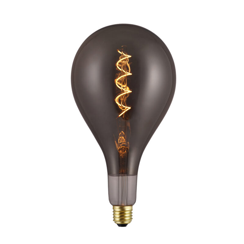 Synerji A165 Deco Filament LED Bulb – Smokey glass with spiral filament
