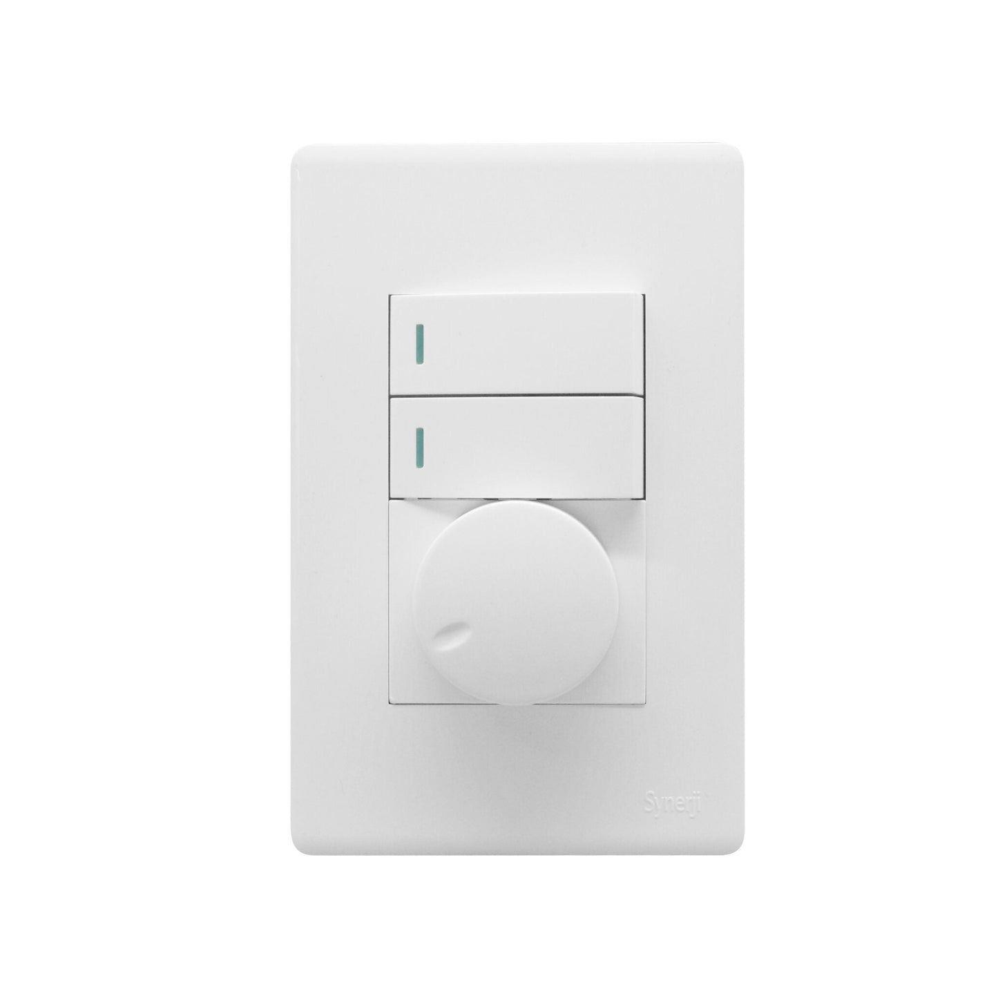 SYNERJI DIMMER DIAL SWT DECO 2 LEVER+LIGHT 4X2