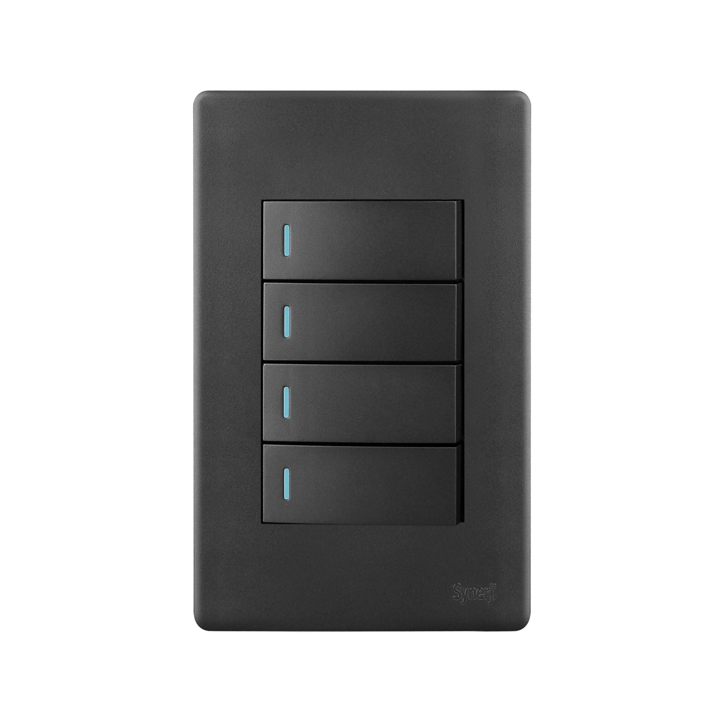 SYNERJI SWITCH DECO 4X2 4-LEVER 1-WAY