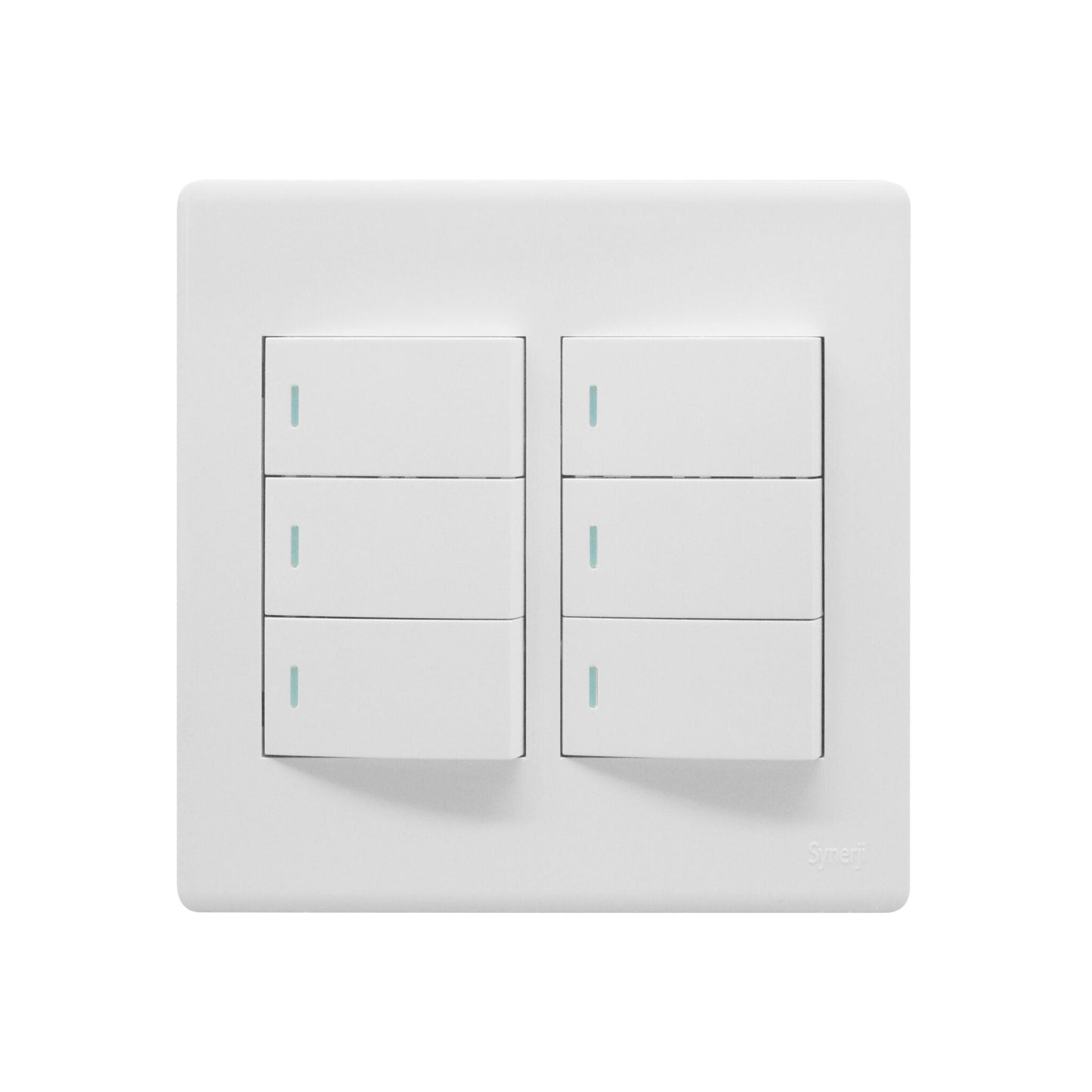 SYNERJI SWITCH DECO 4X4 6-LEVER 1-WAY