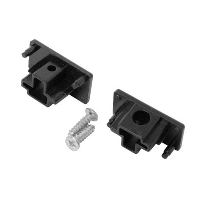 SYNERJI TRACK SPOT END CAPS BLACK