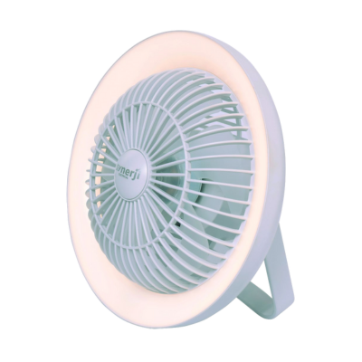 SYNERJI LED RECHARGEABLE TABLE FAN 6W