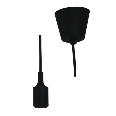 SYNERJI INDOOR PENDANT LAMPHOLDER  BLACK|WHITE E27