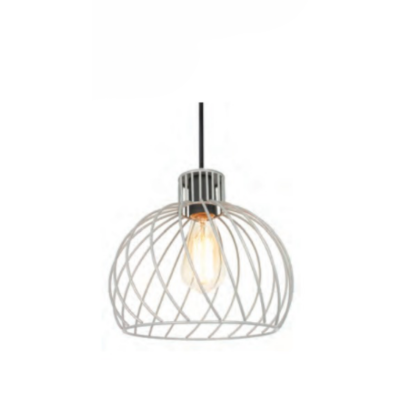 SYNERJI INDOOR METAL PENDANT MATT BLACK | GREY