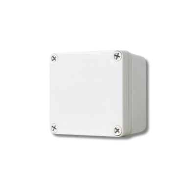 PLASTIC JUNCTION BOX W/O SOFT PLUGS