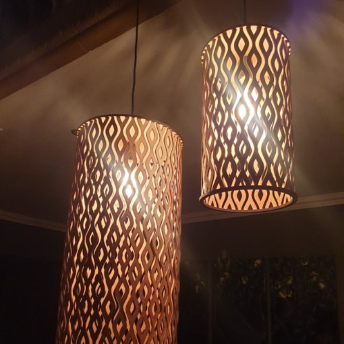 Wave Tube Lantern Light