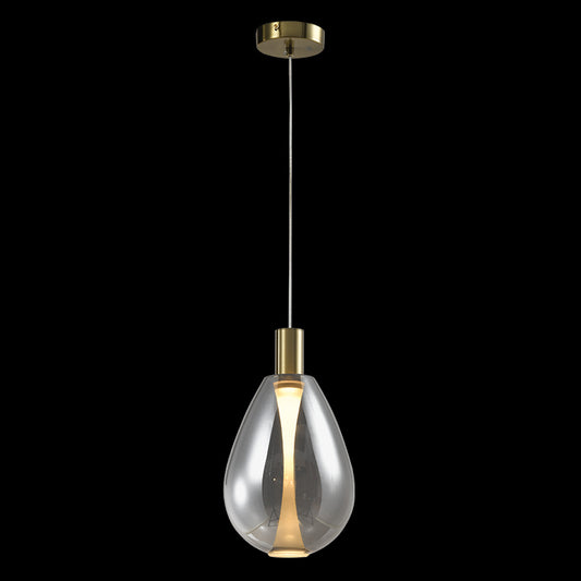 230v 5.4W LED Medium Balloon Glass Pendant