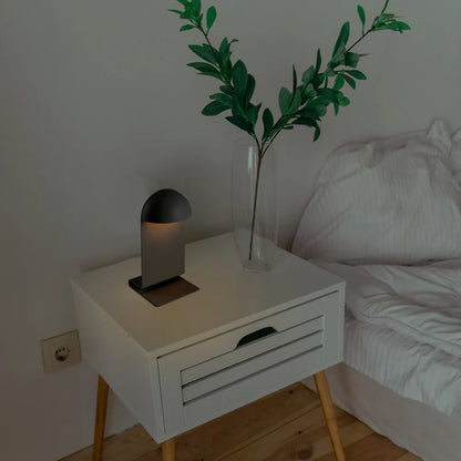 SPAZIO Midi Rechargeable Table & Wall Lamp – White