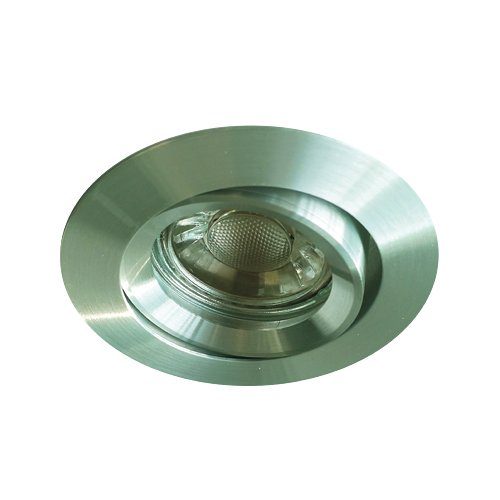 SYNERJI SYD45092BRU BRUSHED SILVER 73MM TILT DOWNLIGHT