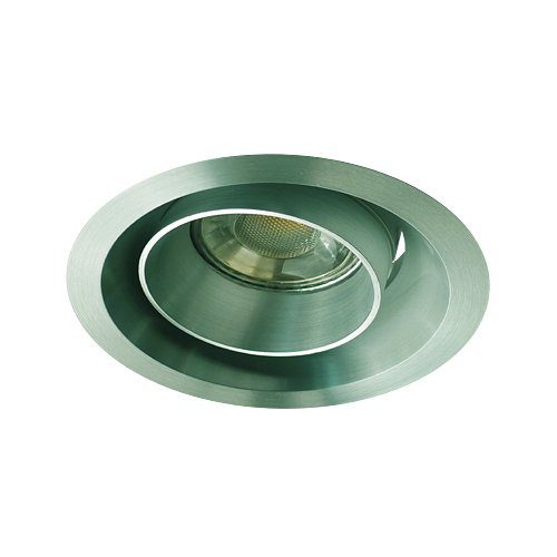 SYNERJI SYD63097BRU BRUSHED ALU 75MM TILT DOWNLIGHT