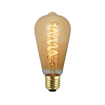 SYNERJI 4W ES ST64 SPIRAL DECO FILAMENT CLASSIC LED