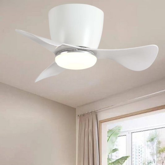 Synerji SYFS3BLED24WH 23" Ceiling DC Fan with LED Light