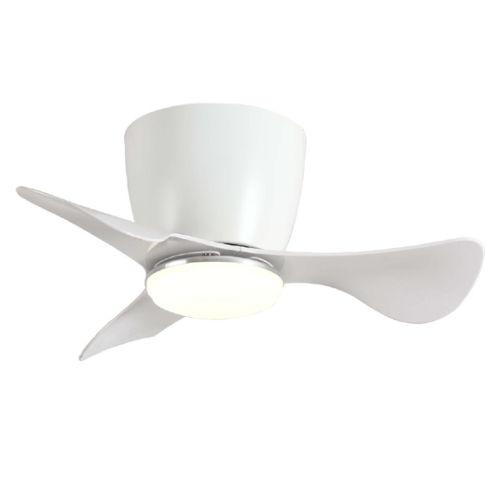 Synerji SYFS3BLED24WH 23" Ceiling DC Fan with LED Light