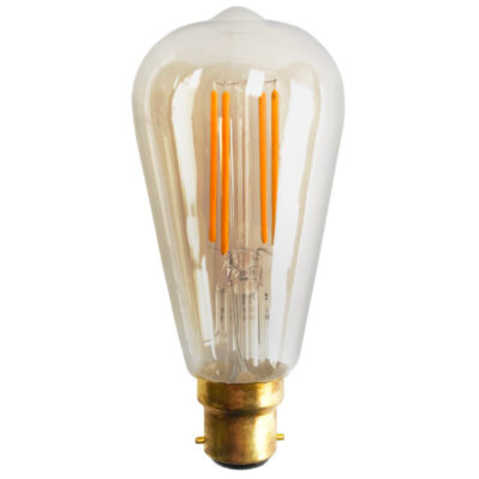 SYNERJI 6.5W CLEAR FILAMENT LAMPS SYLFST19F6.5C