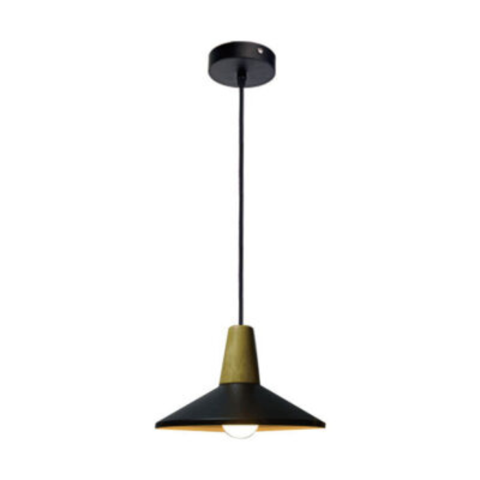 SYNERJI INDOOR METAL PENDANT BLACK SYIPN008BKES