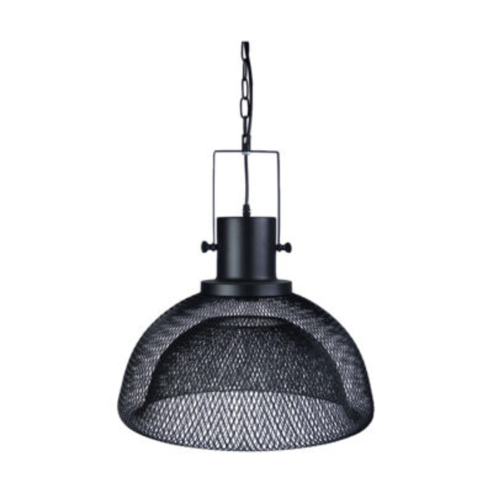 SYNERJI INDOOR METAL PENDANT MATT BLACK SYIPN021MBKES