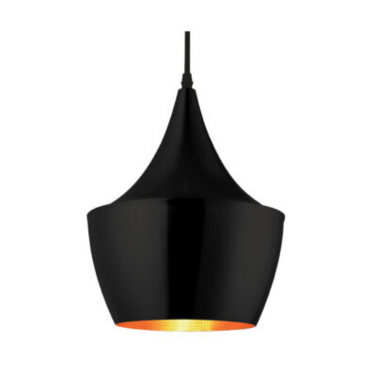 SYNERJI INDOOR METAL PENDANT MATT BLACK SYIPN019MBKES