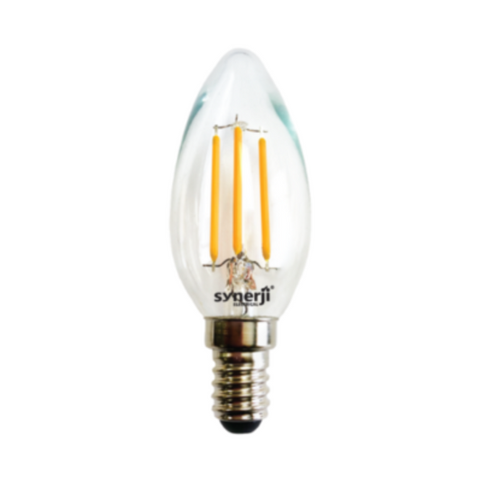 SYNERJI 4.5W  CANDLE FILAMENT LAMPS