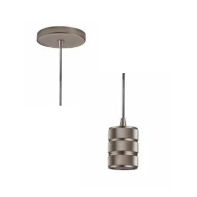 SYNERJI SYIPLH001MNK MATT NICKEL PENDANT