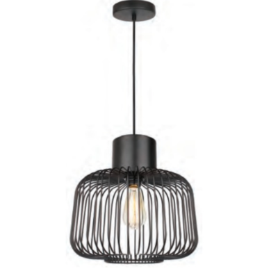 SYNERJI SYIPN29B INDOOR METAL PENDANT MATT BLACK