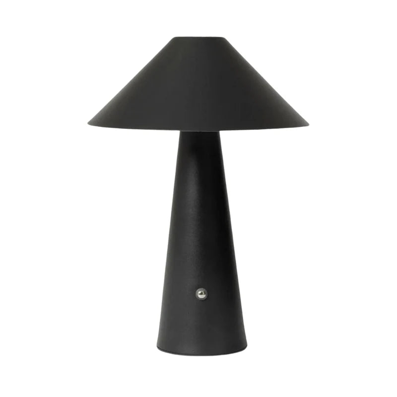 Burke Rechargeable LED Table Lamp – Black finish, unlit