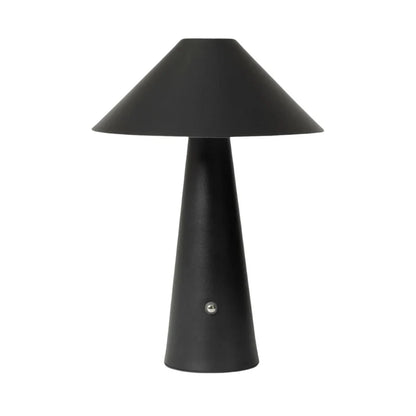 Burke Rechargeable LED Table Lamp – Black finish, unlit