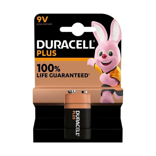 Duracell Plus 9V Battery – Box of 10