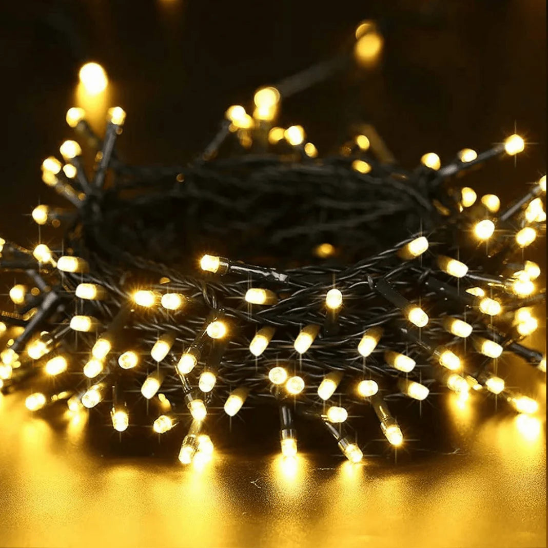 Eurolux 300 LED Connectable String Light – 30m, Warm White, IP44
