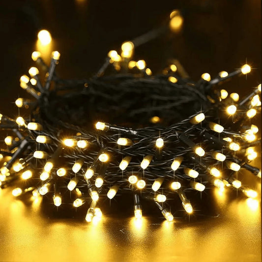 Eurolux 300 LED Connectable String Light – 30m, Warm White, IP44