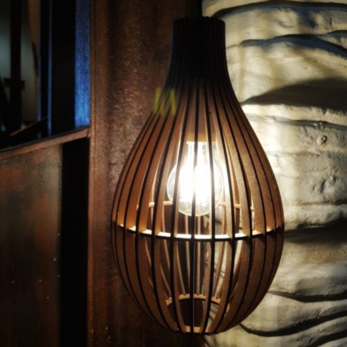 Honey Badger Vino Bottle-Shaped Pendant Light – 3 Sizes