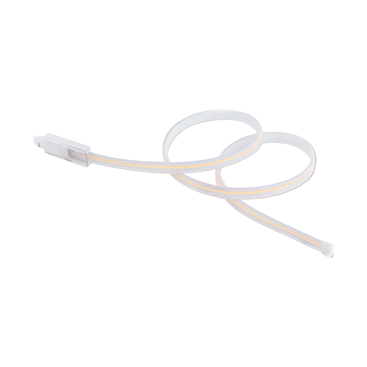 Synerji 220V COB LED strip light with its strip connector and end cap