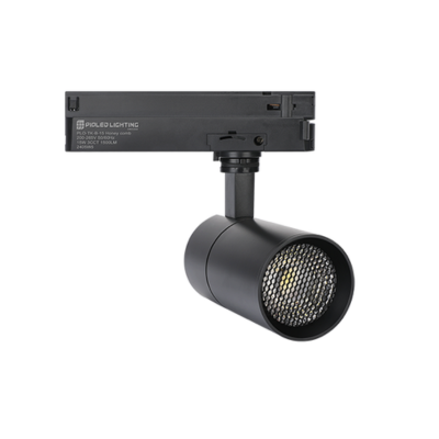 PioLED Bazuka 3-Wire Track Spotlight with Removable Honeycomb – 15W/25W/35W, 3CCT