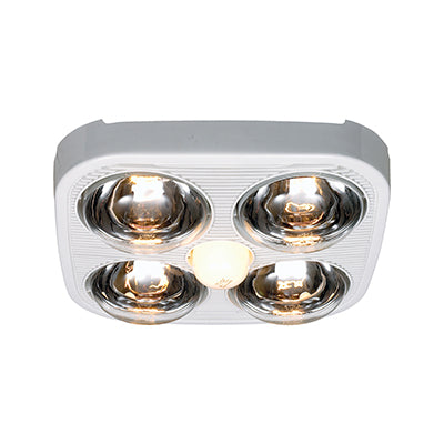 Radiant RC166 5LT Ceiling Light Heater & Extractor 345mm White