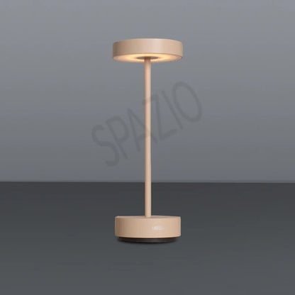 SPAZIO Standy Mini Rechargeable Desk Lamp – 1.5W, Dimmable, Black, IP54, H243mm