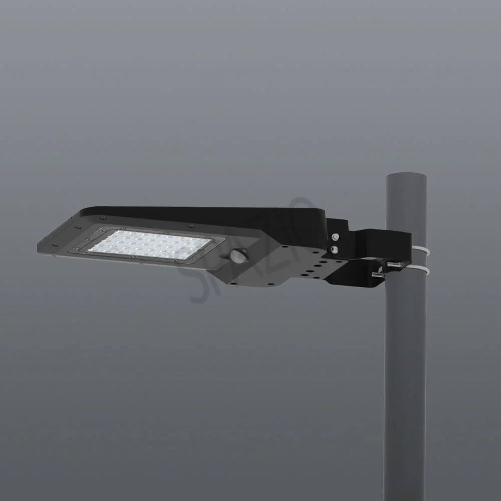 SPAZIO Sunstreet Solar LED Street Light – pole mounted