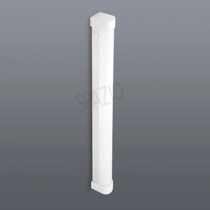 SPAZIO Vanity LED Mirror Light – white light on a grey background