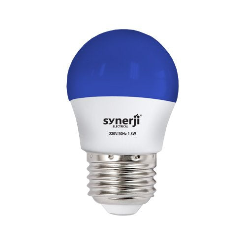 Synerji 1.8W LED Golf Ball Lamp – Blue, ES cap