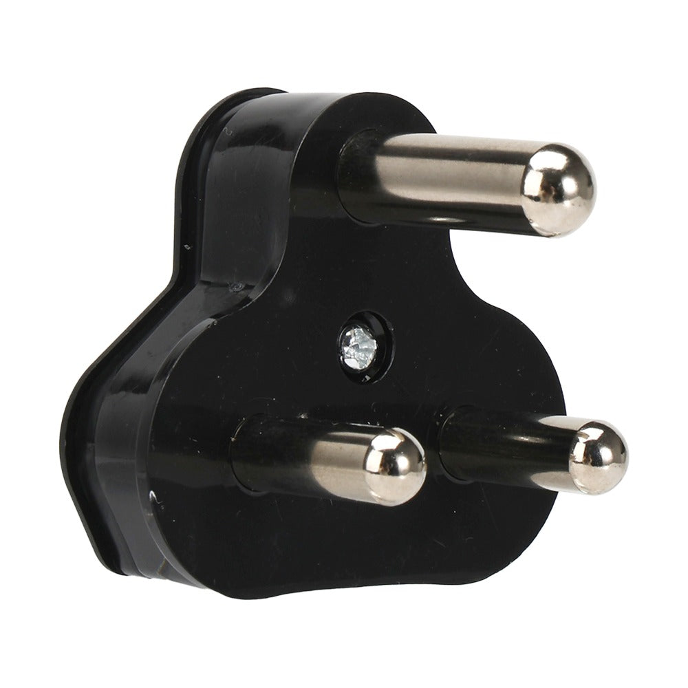Synerji 16A PC Plug Top - Black Full