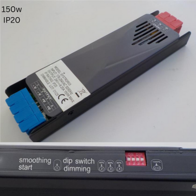 Synerji 24V LED Strip Driver – IP20, 60W/100W/150W/200W/300W
