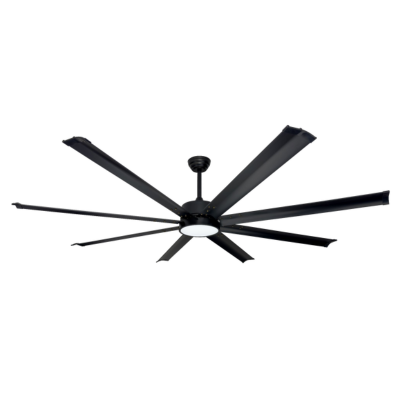 Synerji 60-Inch 8-Blade Ceiling Fan with 24W LED Light – 3000K/4000K/6500K