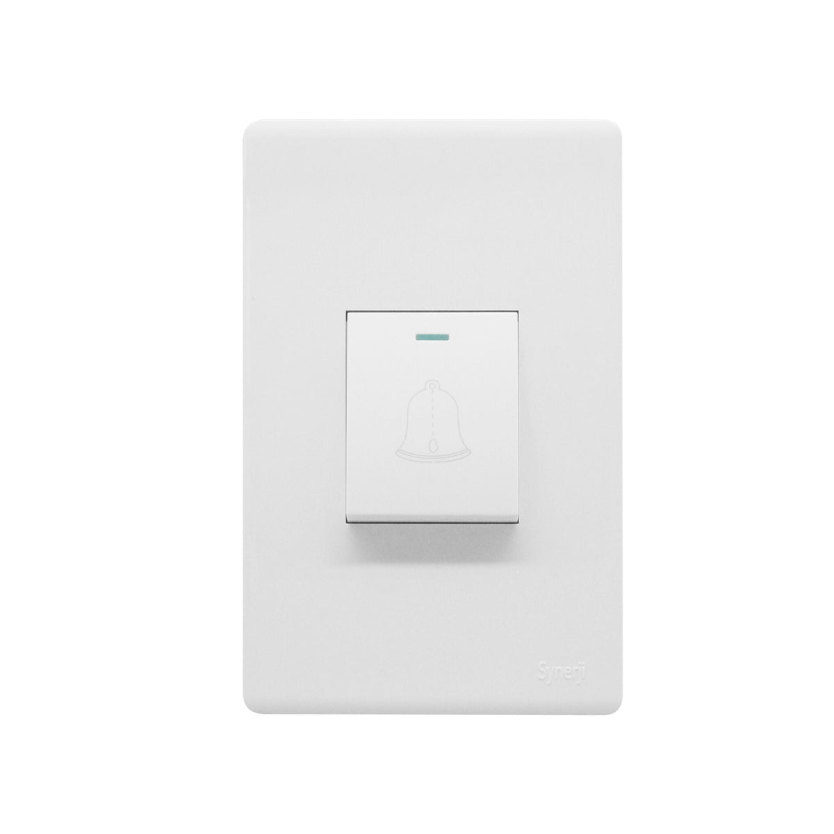 Synerji DECO 4×2 Bell Press Switch – White