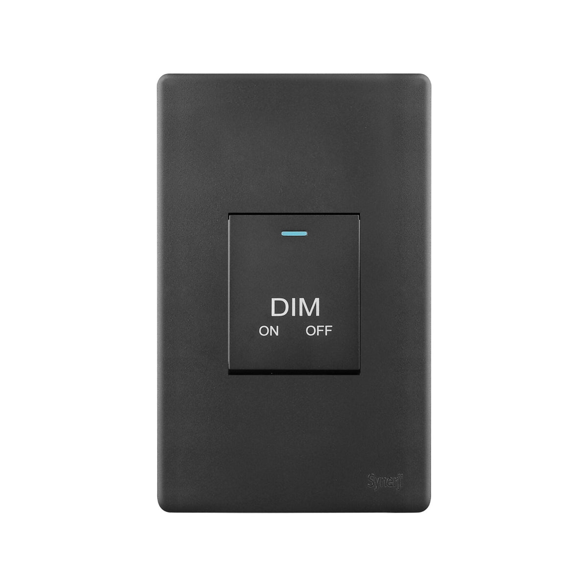 Synerji DECO 4×2 Dimmer Switch – Grey, White, Matt Black, Matt Grey