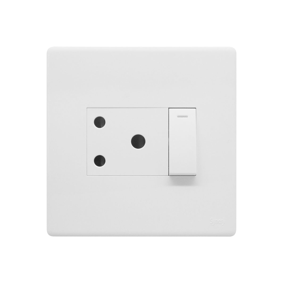 Synerji DECO 4×4 RSA Single Socket – Grey, White, Matt Black, Matt Grey