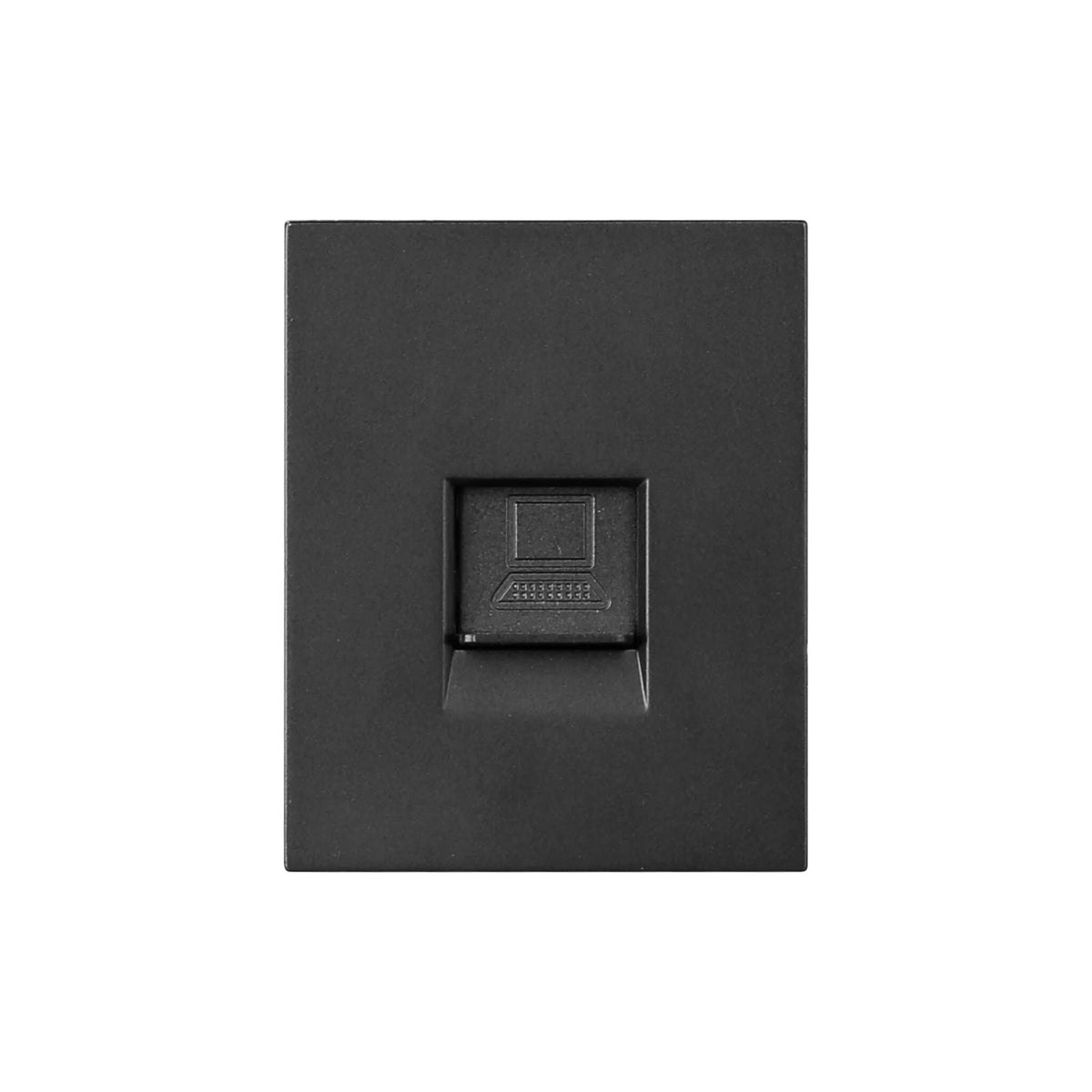 Synerji DECO CAT6 Data Single Module – dark data module with RJ45 port